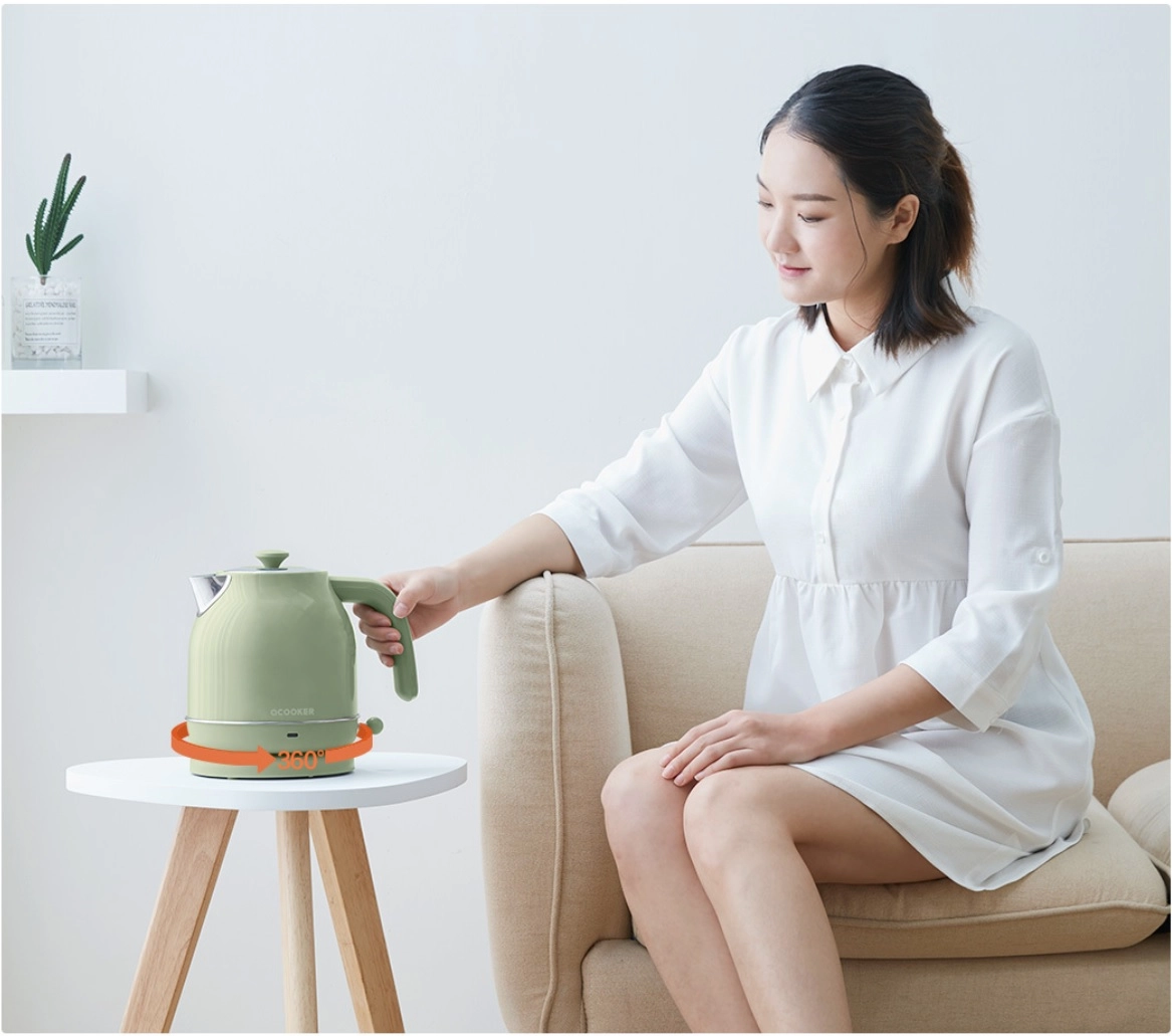 Ấm đun nước siêu tốc Xiaomi Ocooker QS-1701 (có nhiệt kế cơ học thông báo)